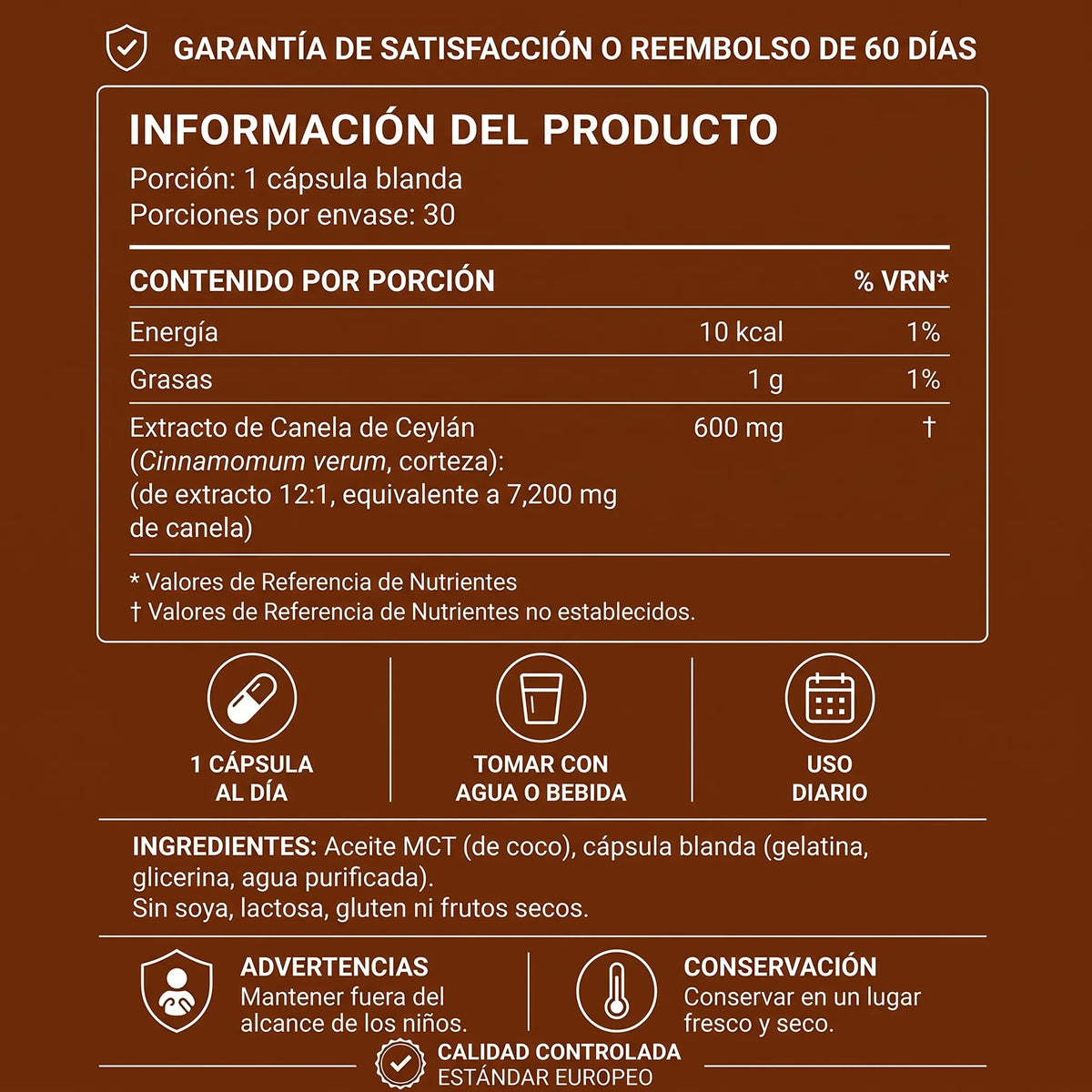 Canela de Ceilán: apoyo clínico para el control de la glucemia. Antes de que su médico le recete cualquier medicamento.
